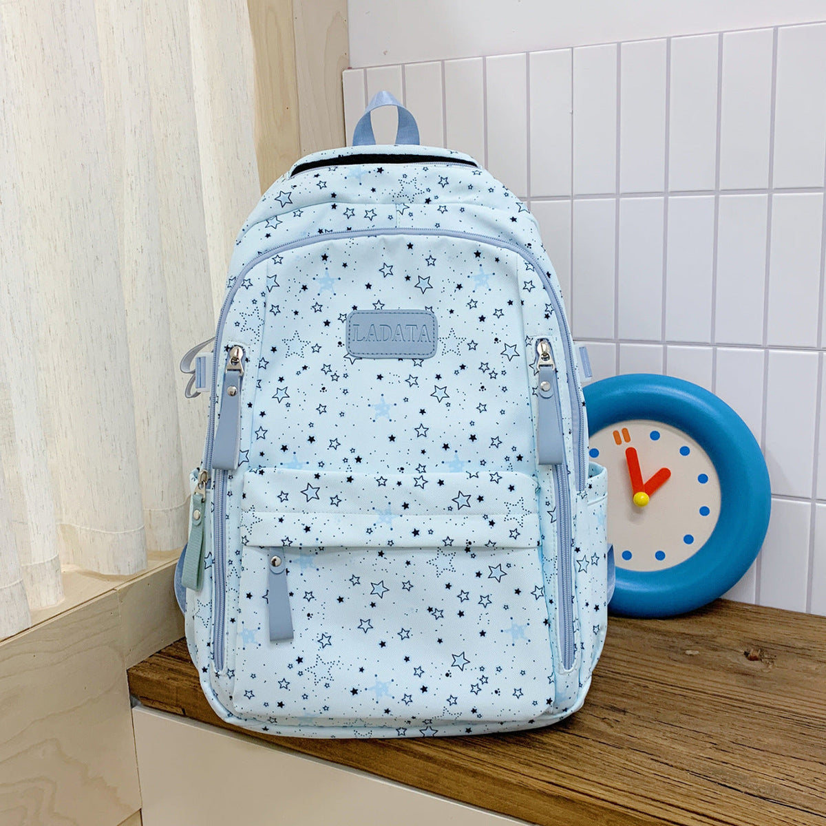 Multi-Functional Star Patterned Backpack — product view 4