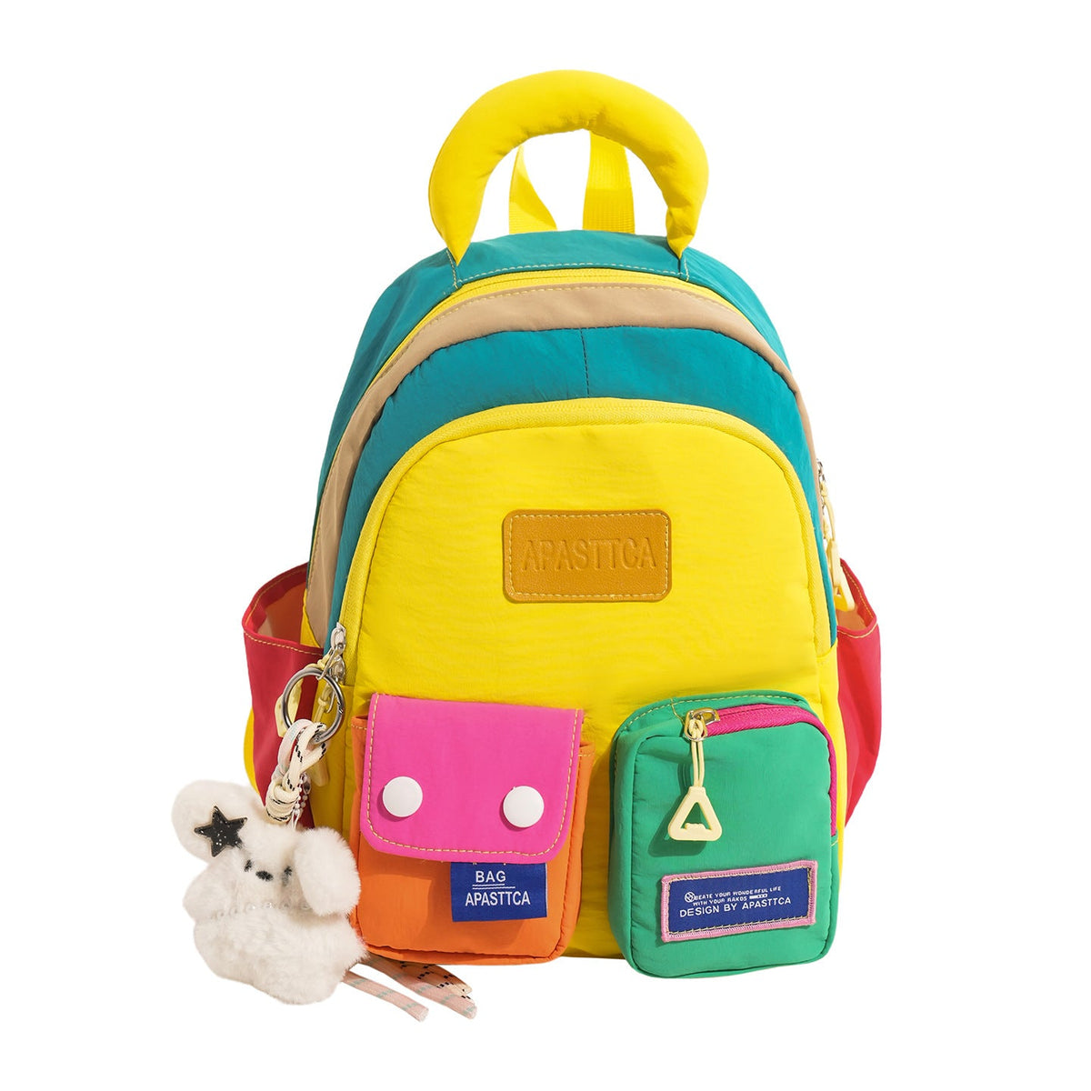 Colorful Multi-Compartment Casual Backpack LoungeYard — product view 5