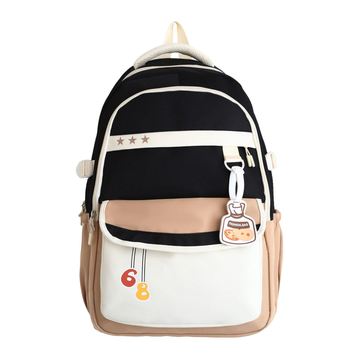 Leisure backpack with practical compartments LoungeYard — product view 3