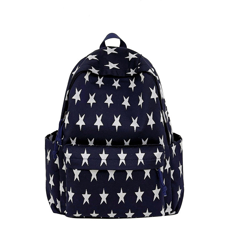 Star Pattern Casual Backpack — product view 1