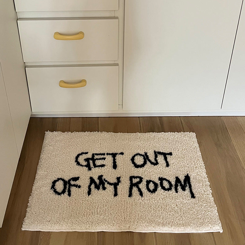Funny Text Bath Mat Bowlift — product view 2