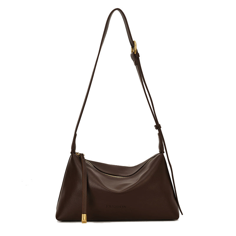 Sleek Modern Leather Shoulder Bag LoungeYard — product view 5