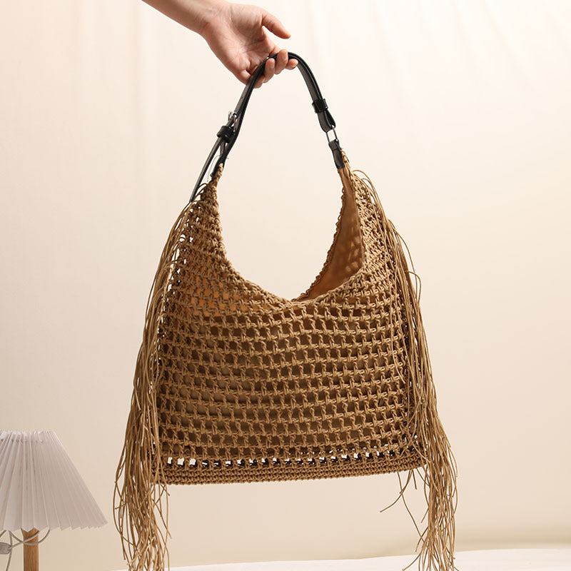 Elegant Handmade Shoulder Bag LoungeYard — product view 3