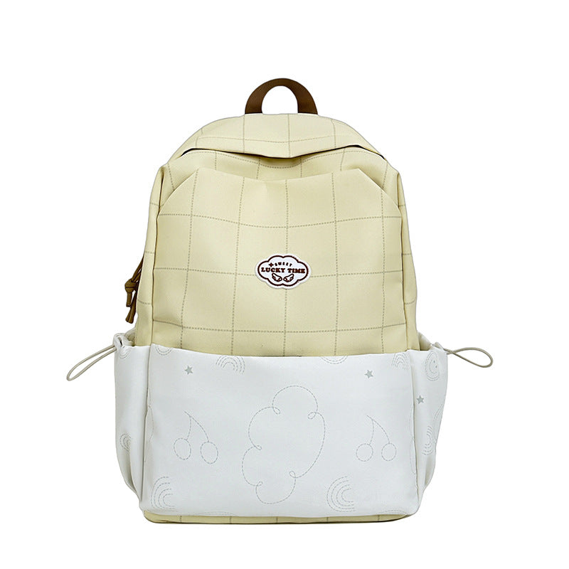 Playful Patterned School Backpack LoungeYard — product view 2