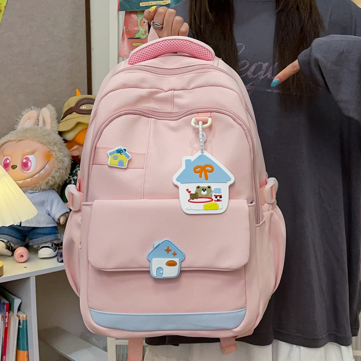 Decorative Multi-Pocket Backpack LoungeYard — product view 1