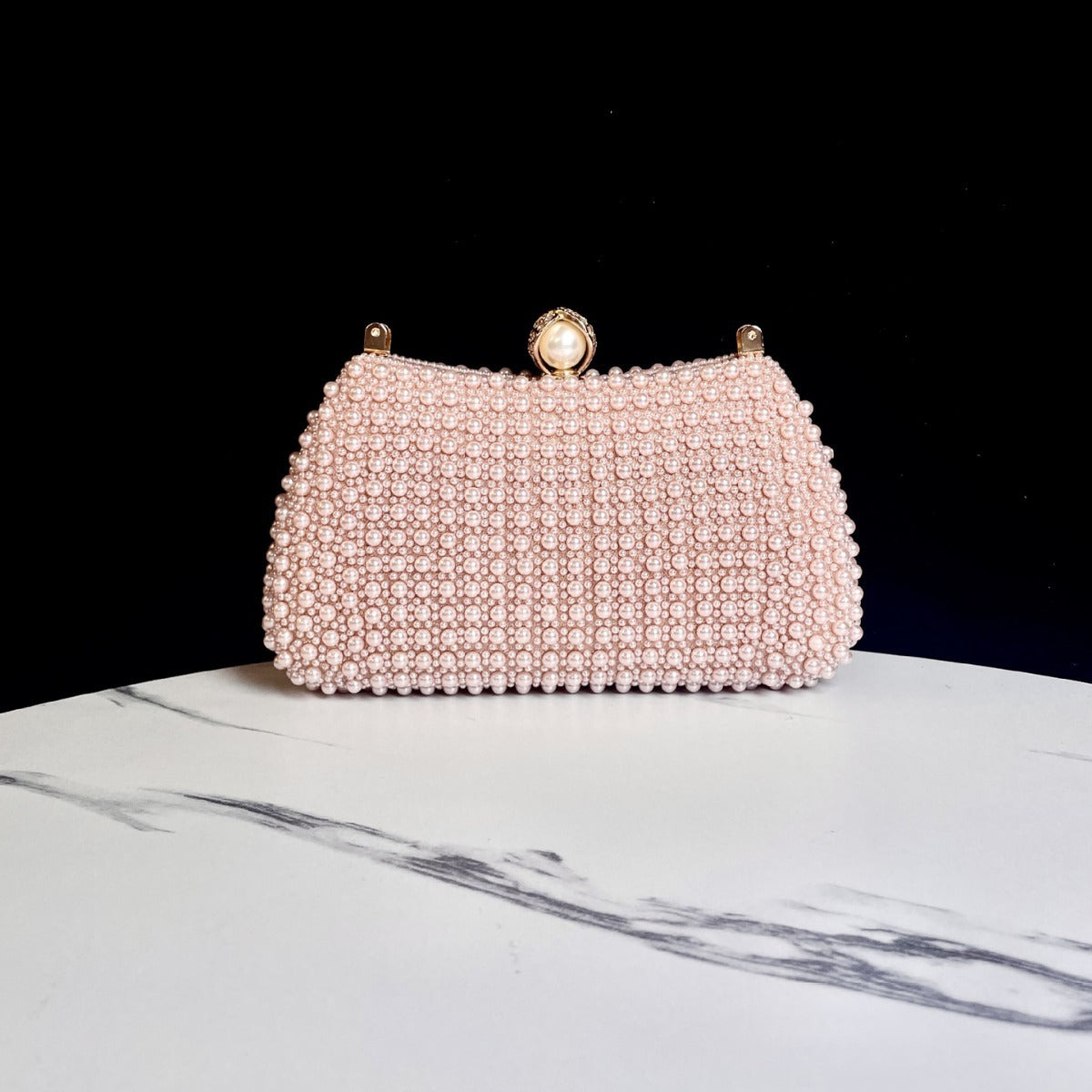 Pearl Beaded Evening Handbag — product view 2