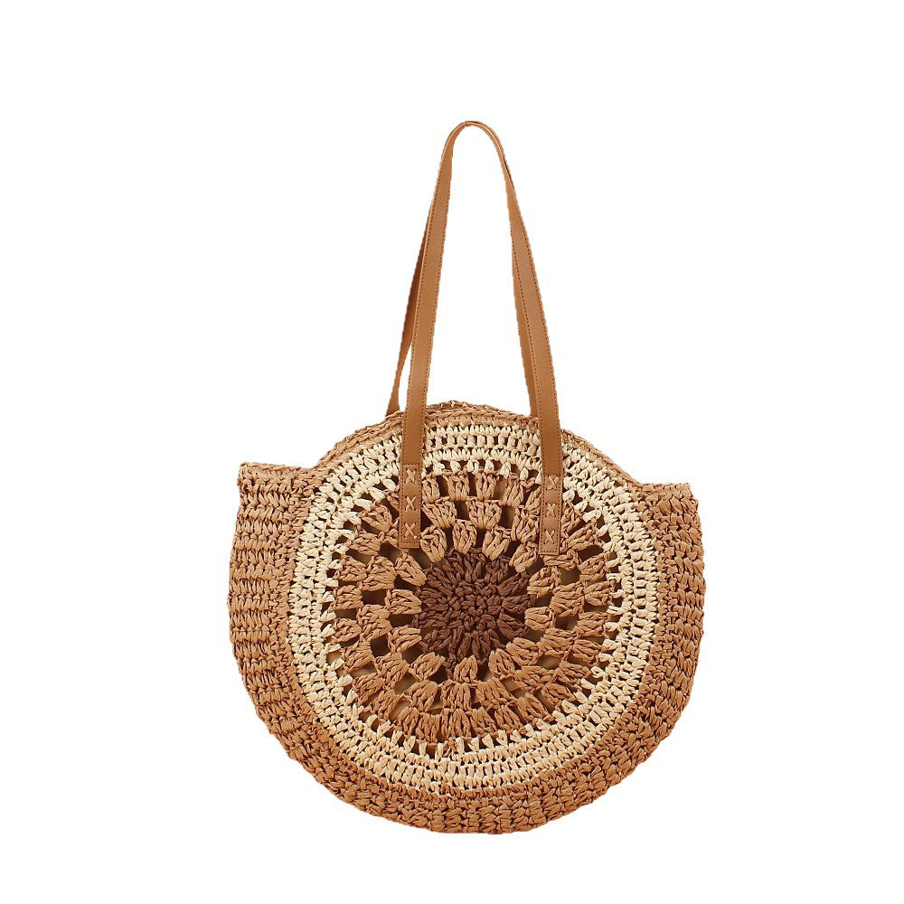 Handcrafted beach bag with unique texture design LoungeYard — product view 5