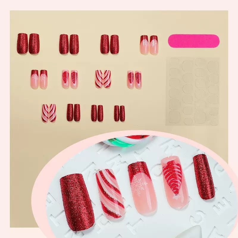 Festive Glitter Press-On Nail Collection — product view 3