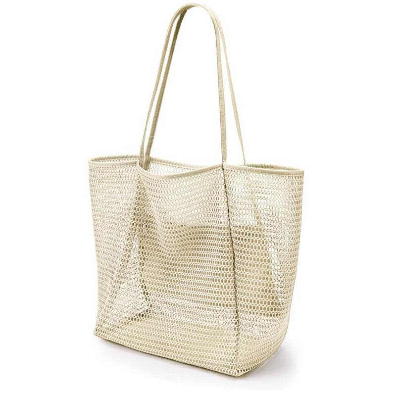 Spacious mesh beach bag LoungeYard — product view 7