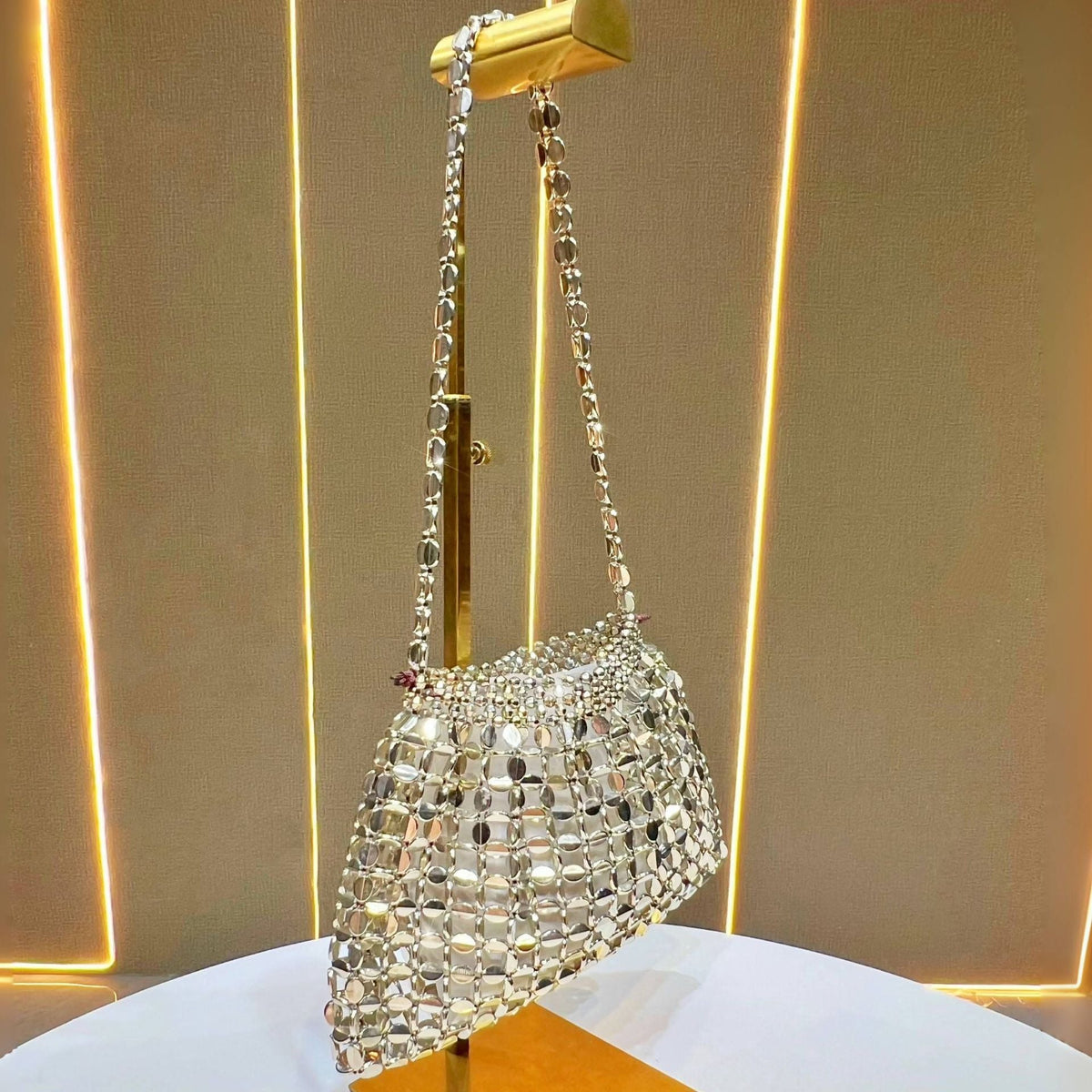 Decorative Mirrored Evening Handbag — product view 4