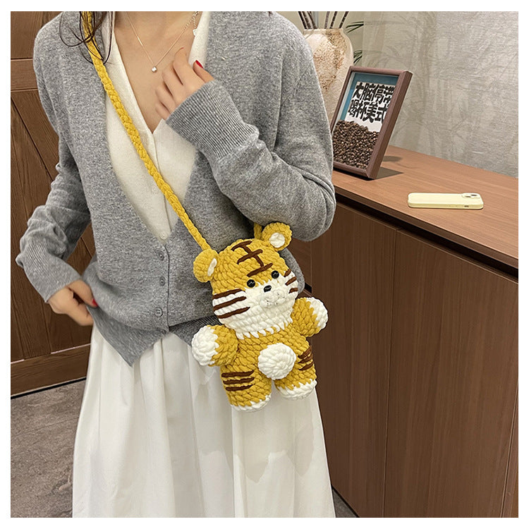 Cute Plush Mouse-Themed Backpack — product view 1