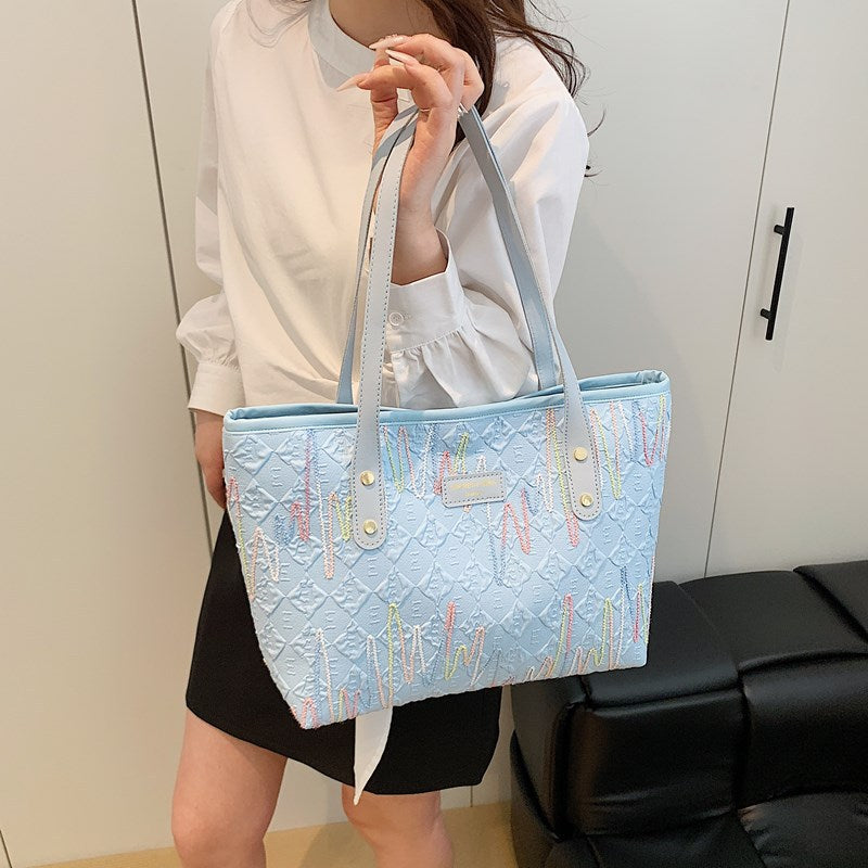Stylish Art-Inspired Tote Bag LoungeYard — product view 1