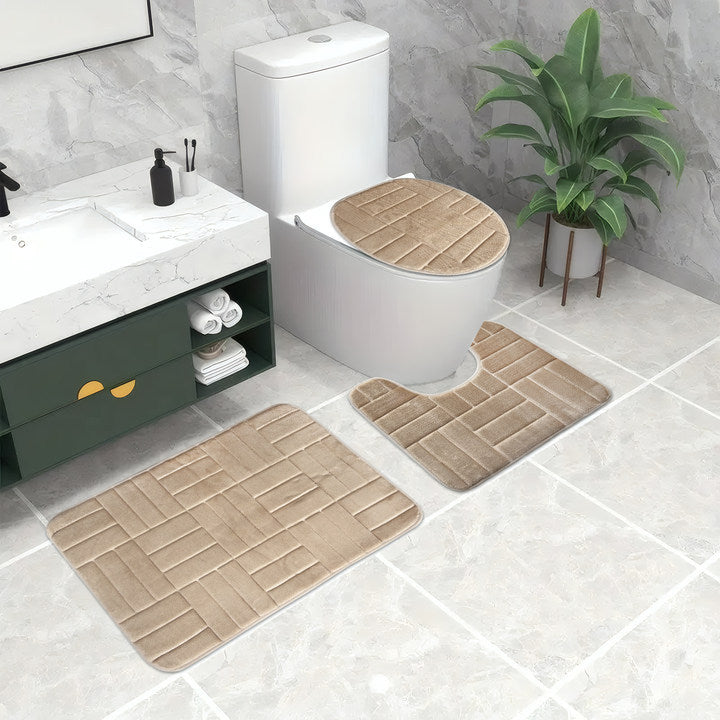 Plush Bathroom Mat Bowlift — product view 4