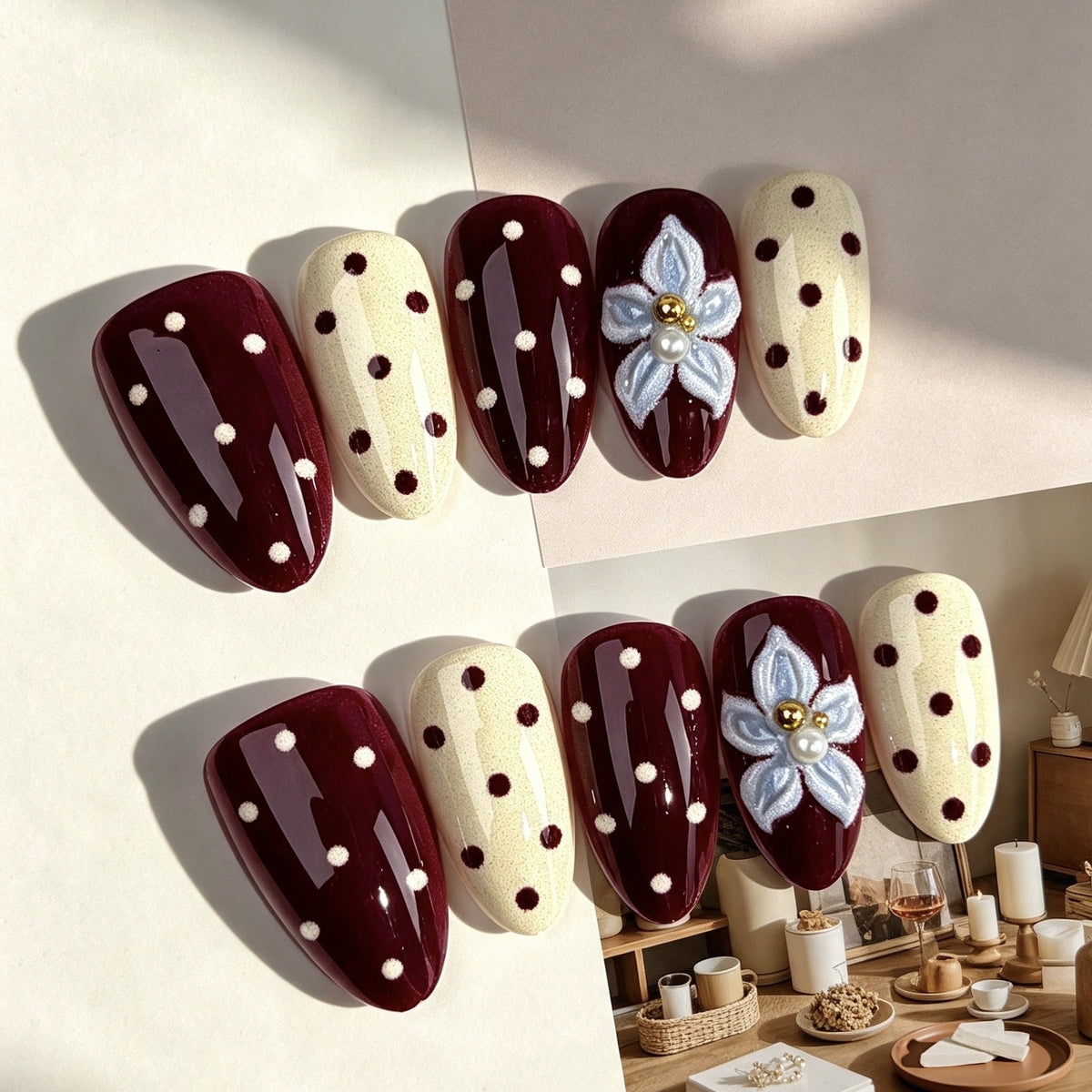 Artistic Press-On Nail Art Collection — product view 3