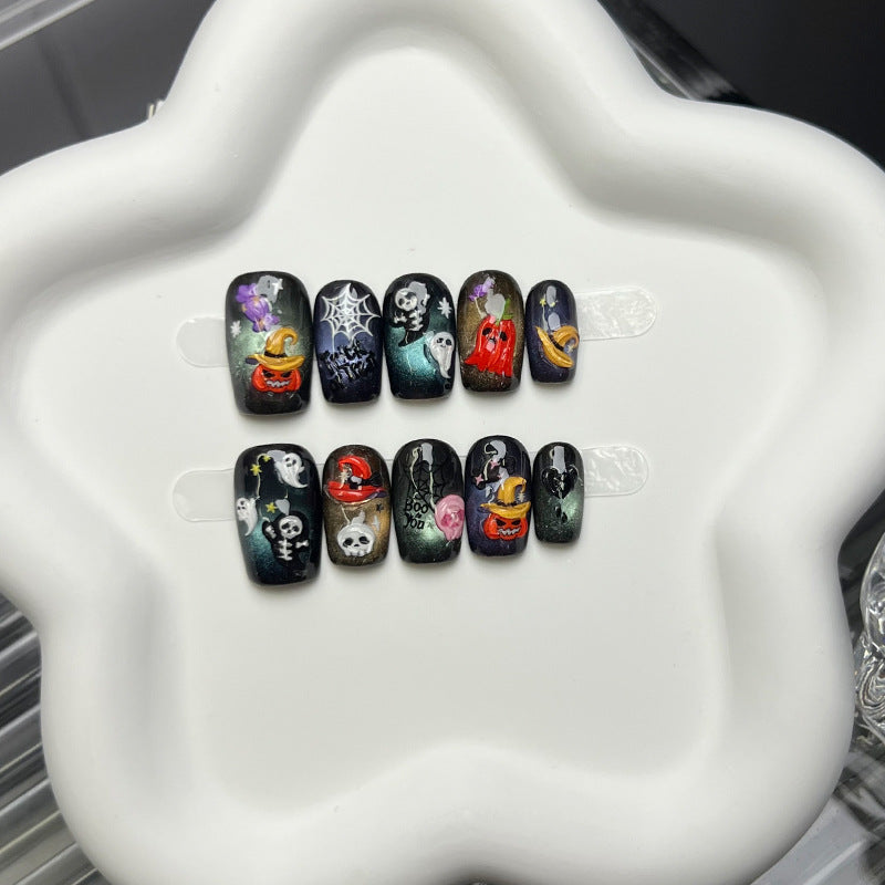 Halloween Themed Press-On Nail Set — product view 1