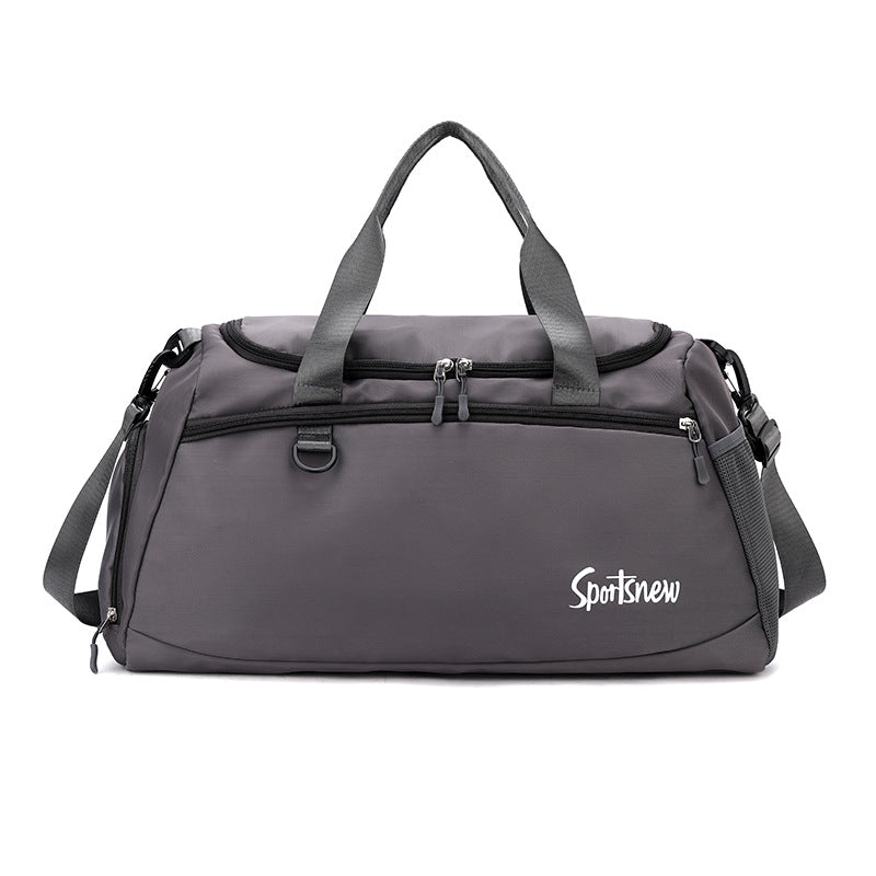 Sporty travel bag with multifunctional inner compartment LoungeYard — product view 5