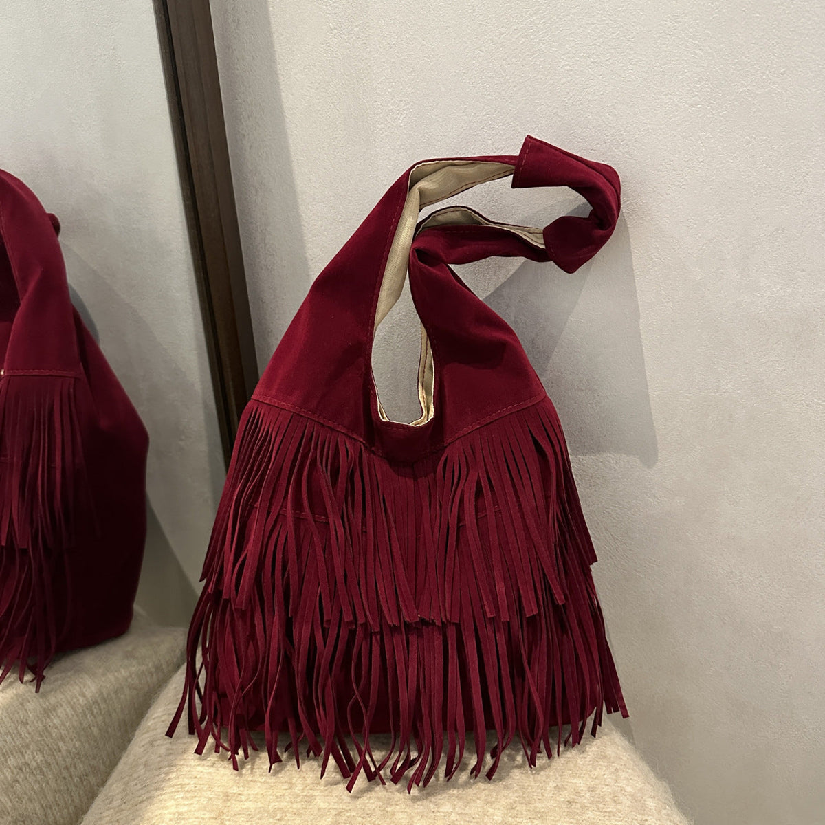Bohemian Fringe Handbag — product view 3