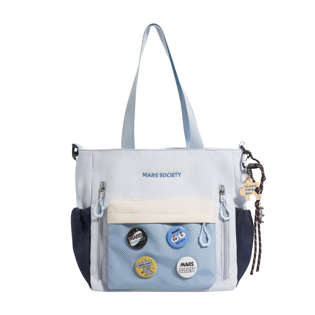 Multi-Compartment Functional Tote Bag LoungeYard — product view 5