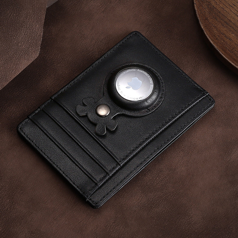RFID-Blocking Leather Card Wallet — product view 1
