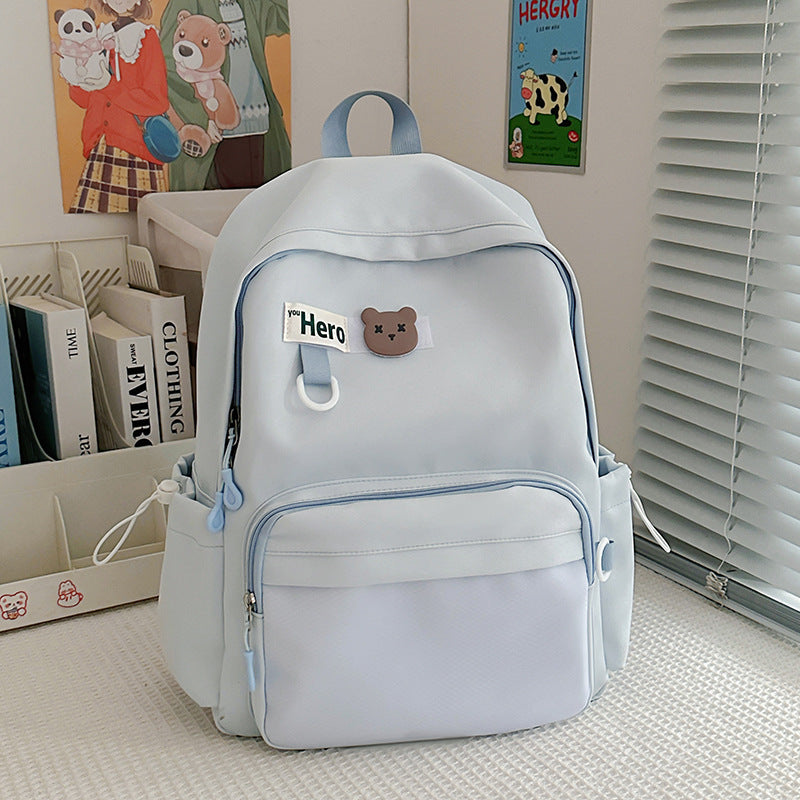Cute Illustrated School Backpack — product view 1