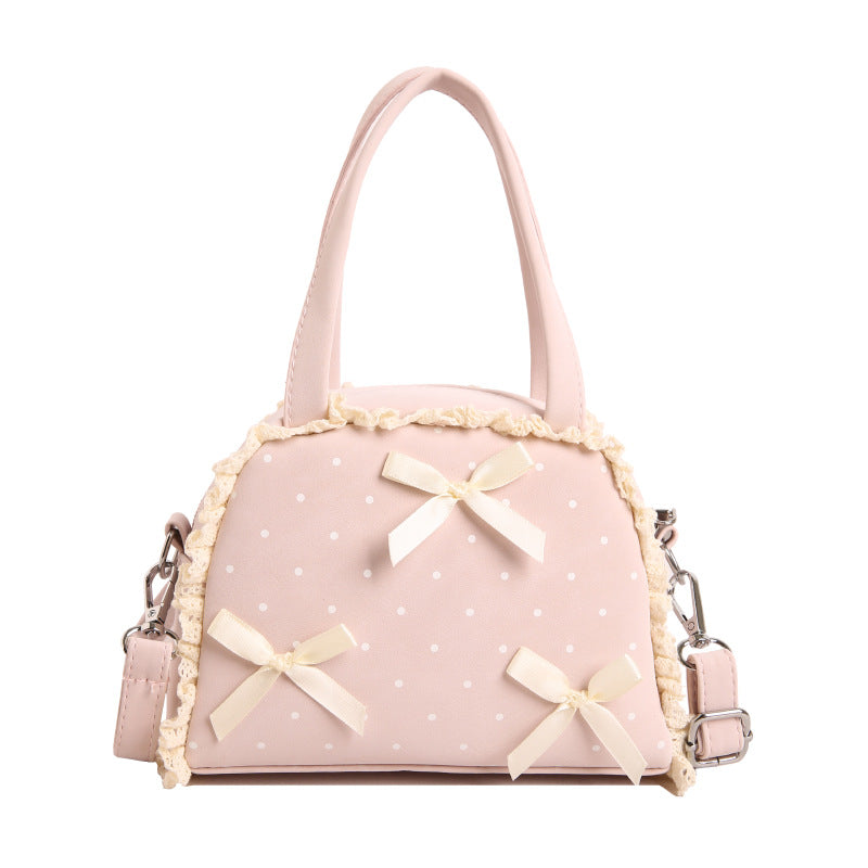 WoCharming Bow-Embellished Everyday Handbag LoungeYard — product view 7
