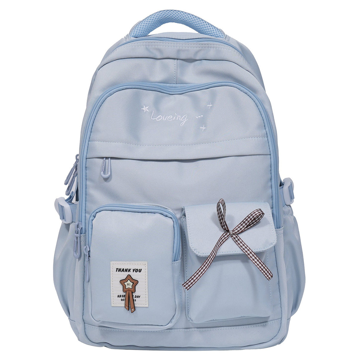 Stylish Multi-Functional School Backpack LoungeYard — product view 2
