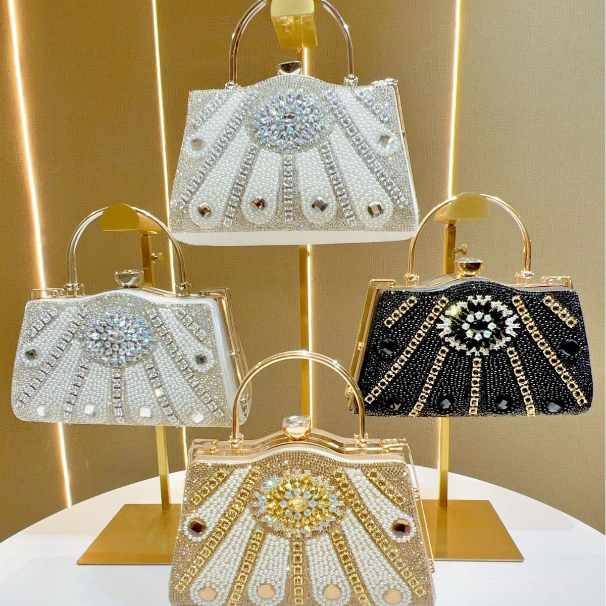 Luxe Embellished Evening Handbag — product view 4