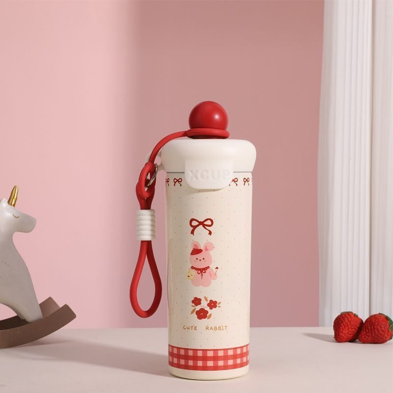 Ladies leisure drinking bottle with cute cat design LoungeYard — product view 7