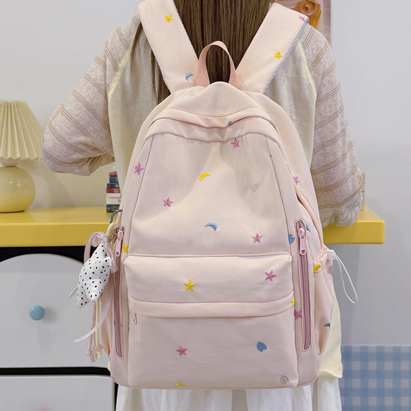 Cute Embroidered Backpack LoungeYard 1791205672 — product view 3