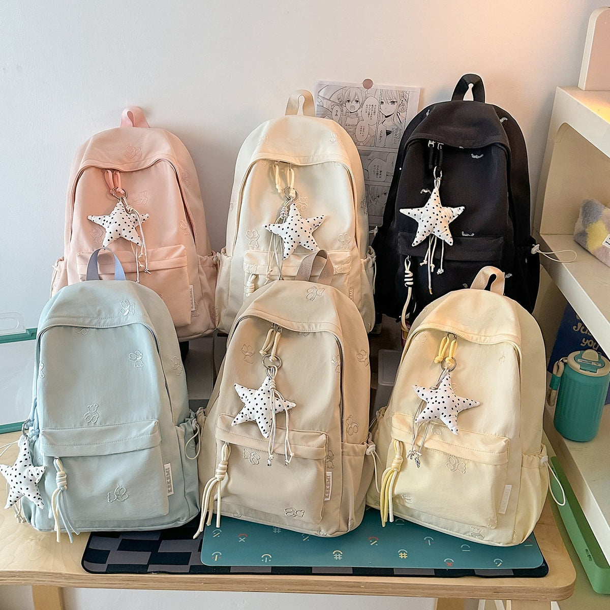 Decorative Embroidered Backpack LoungeYard — product view 4