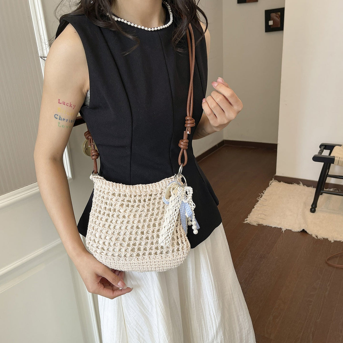 Crocheted Shoulder Bag — product view 6