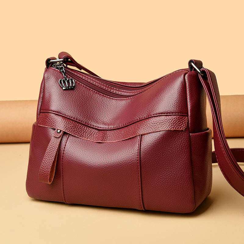 Elegant Multi-Pocket Shoulder Bag LoungeYard — product view 2