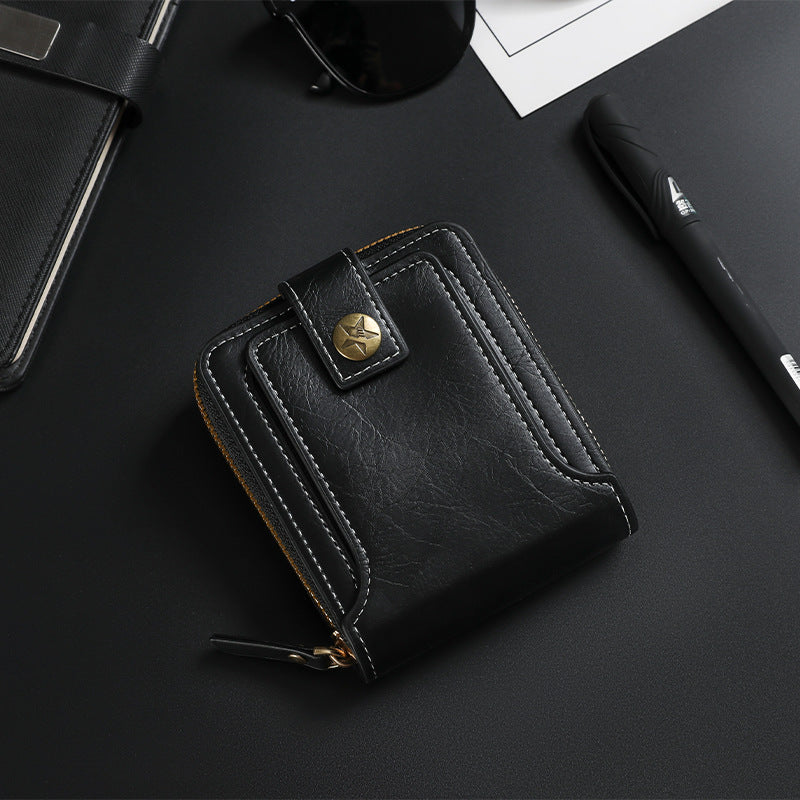 Bi-Fold Zip Wallet with Card Slots LoungeYard — product view 6