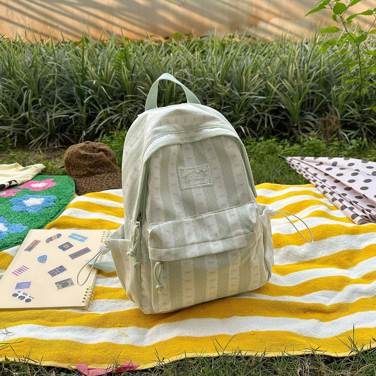 Cute Patterned Backpack LoungeYard — product view 6
