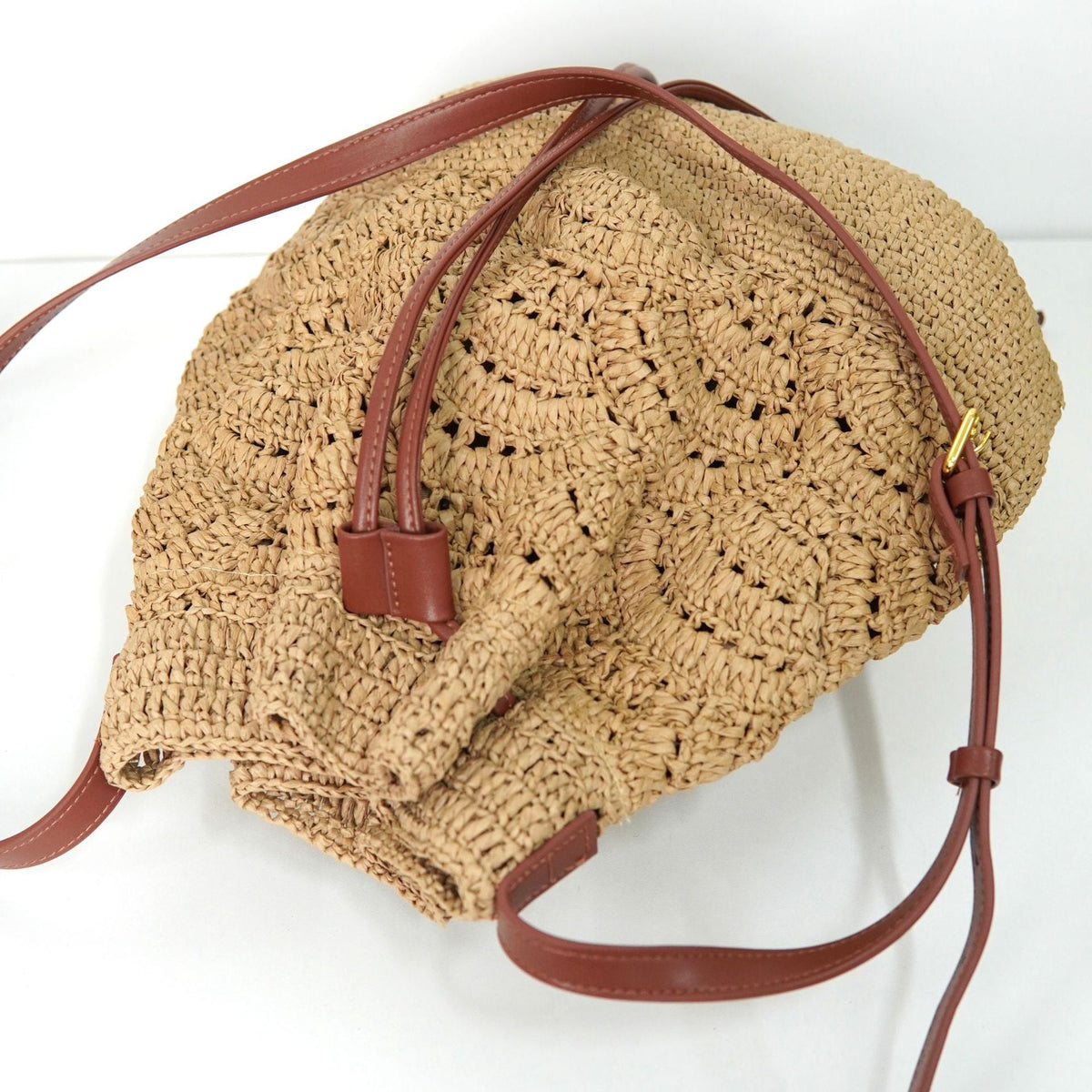 Crocodile pattern shoulder bag LoungeYard — product view 4