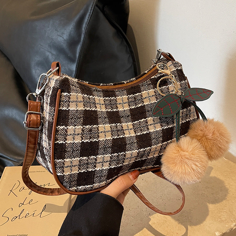 Plaid Crossbody Bag — product view 5