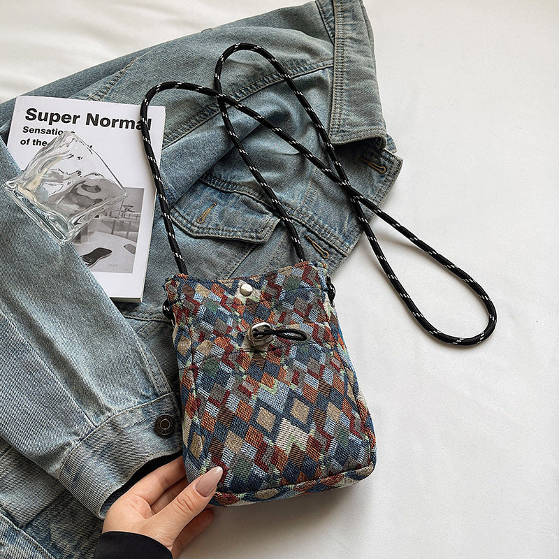 Geometric Pattern Crossbody Bag — product view 6