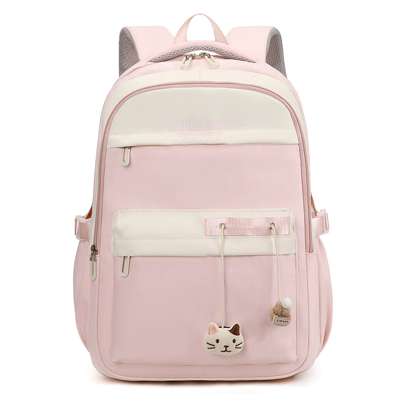 Cute Cat-Themed School Backpack — product view 3
