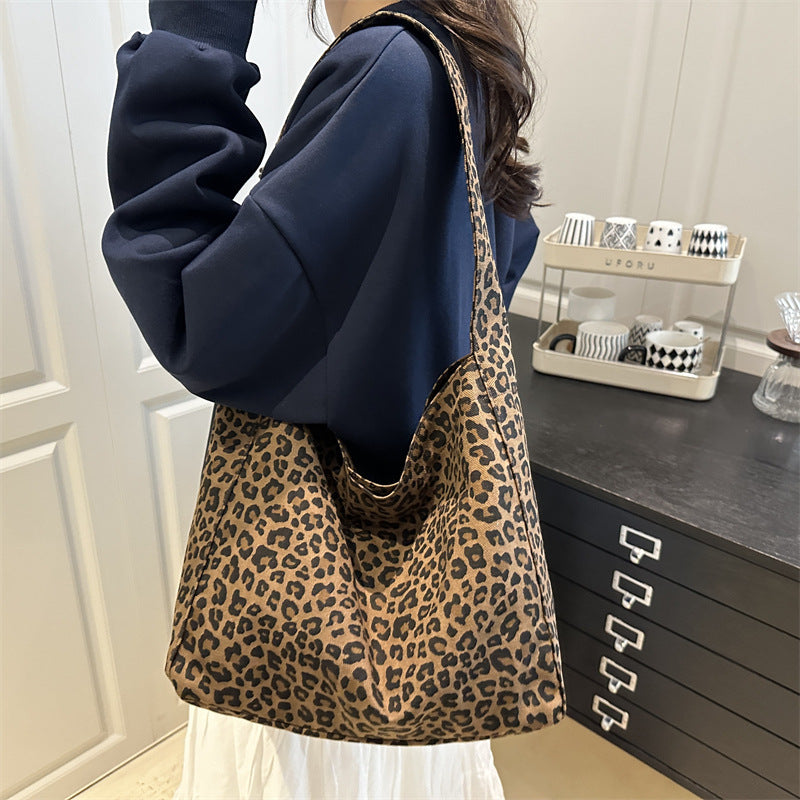 Leopard Print Shoulder Bag — product view 5