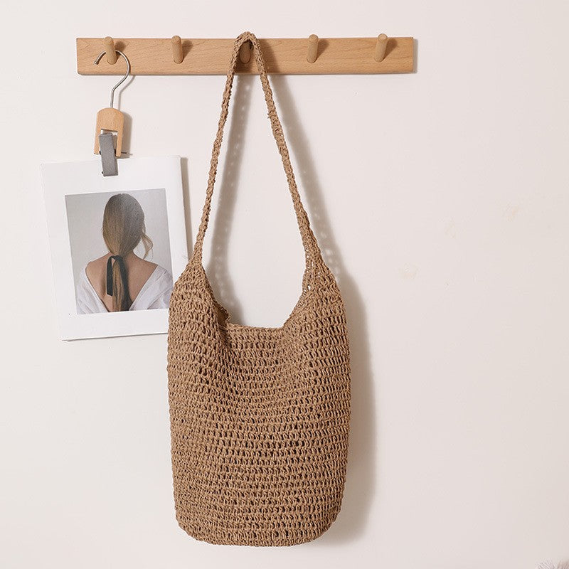 Handmade knitted bag LoungeYard — product view 3