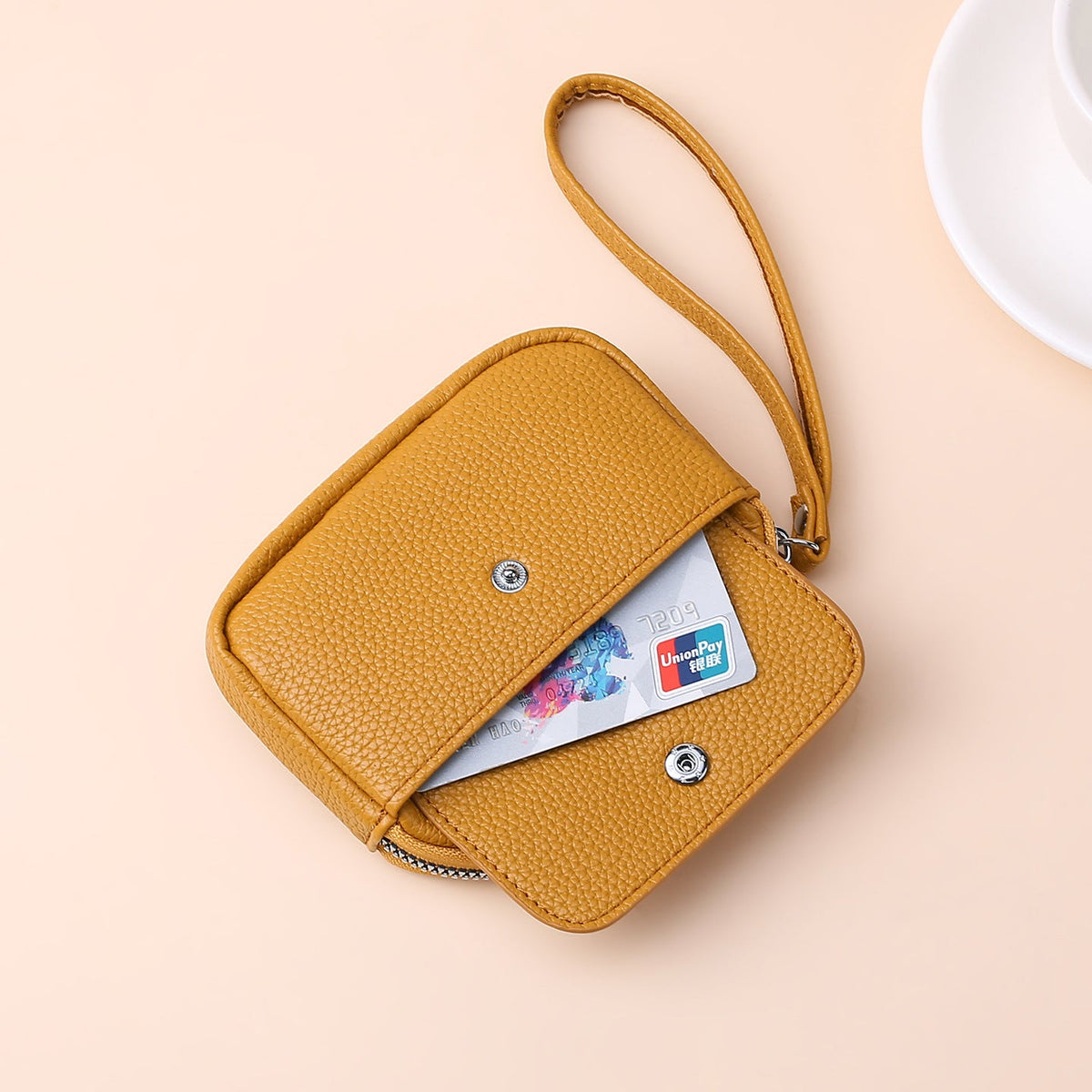 Multi-Functional Zippered Coin Pouch — product view 3