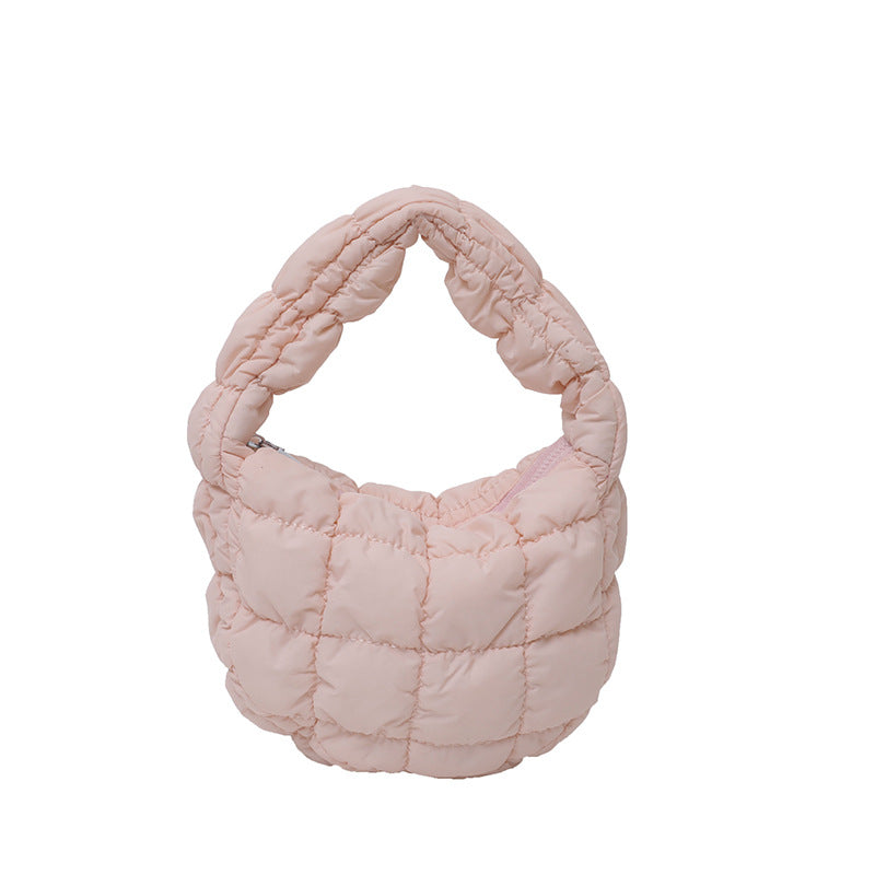 Quilted Puffer Handbag — product view 2