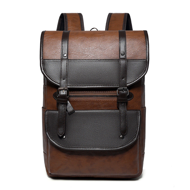 Versatile Leather Backpack LoungeYard — product view 3
