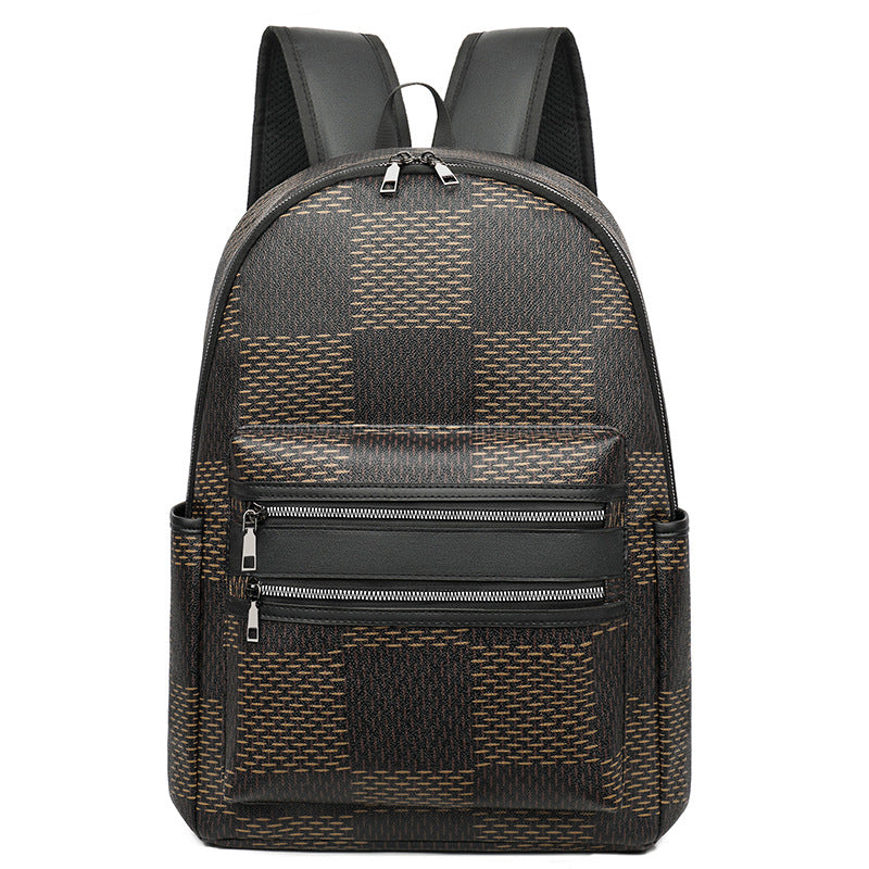 Chic Patterned Backpack — product view 1