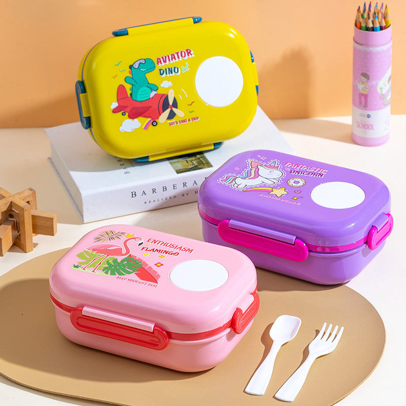 Creative Cartoon-Themed Lunch Box Set — product view 1