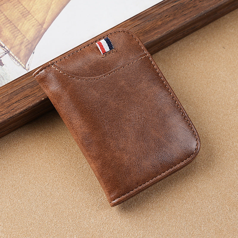 Luxurious Leather Credit Card Holder — product view 1