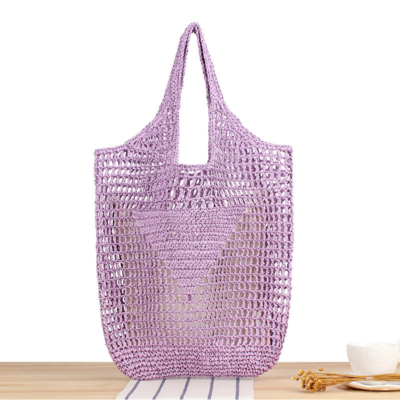 Spacious mesh tote with practical handles LoungeYard — product view 7