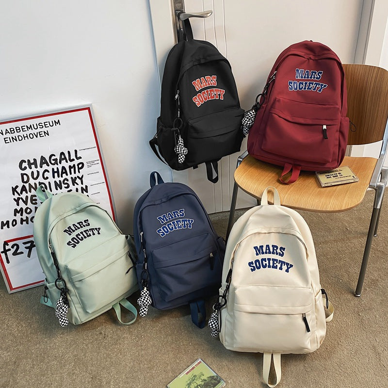 Casual Graphic Print Backpack LoungeYard — product view 2