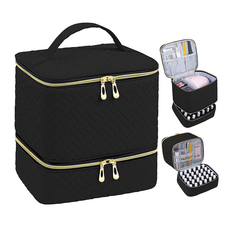 Cosmetic storage bag with multiple compartments LoungeYard — product view 7