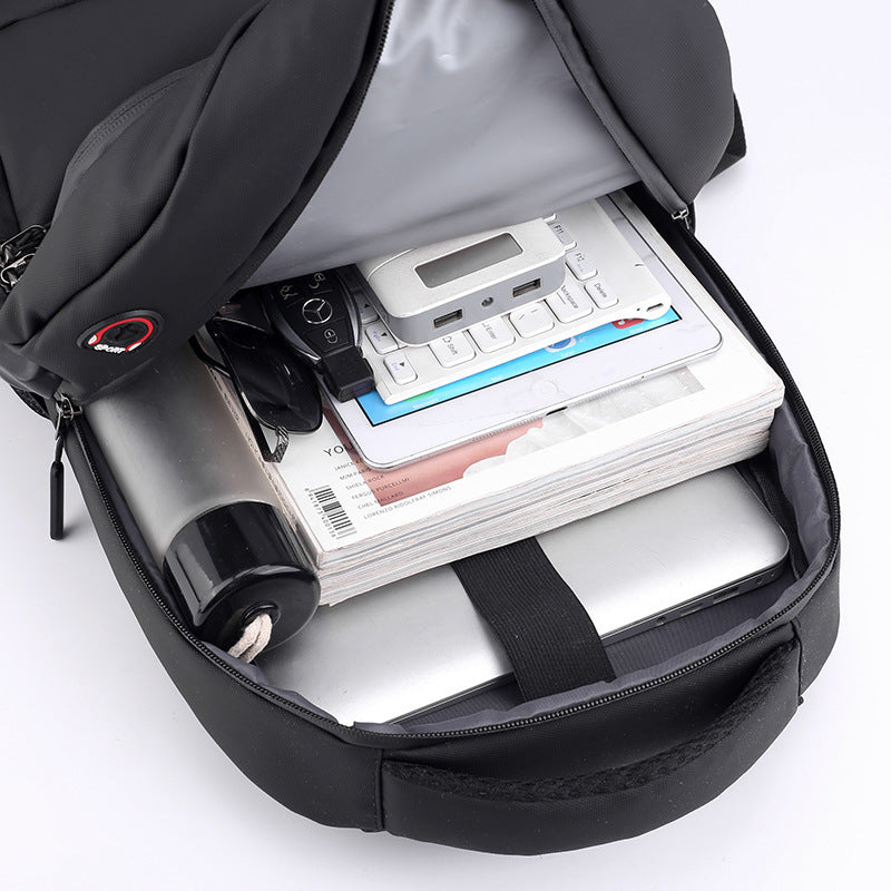 Practical Laptop Backpack with Constant Access and Security Compartment LoungeYard — product view 3